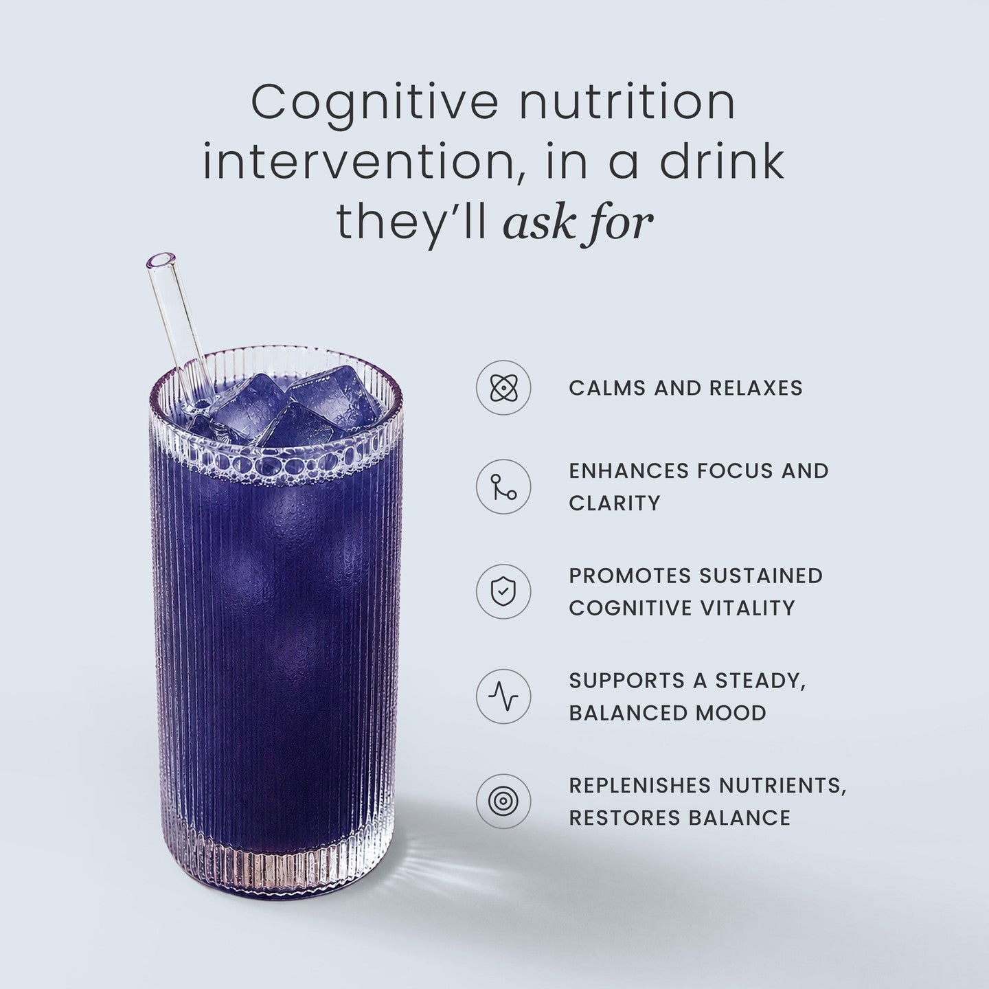 FizzyFocus drink with key benefits
